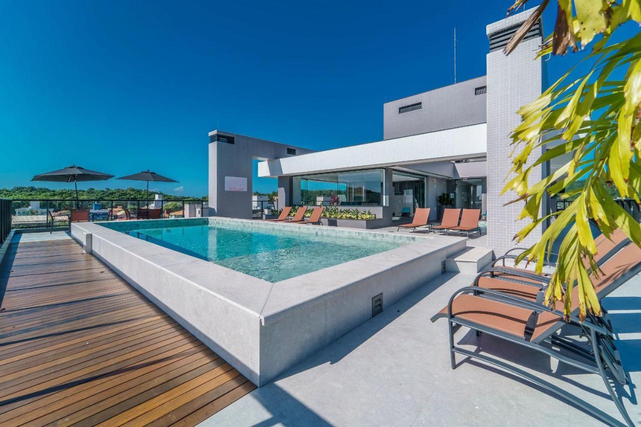 Adra 301 - Apartamento No Centro De Bombinhas - Rooftop Com Piscina E Academia - A Poucos Metros Da Praia - ภายนอก รูปภาพ